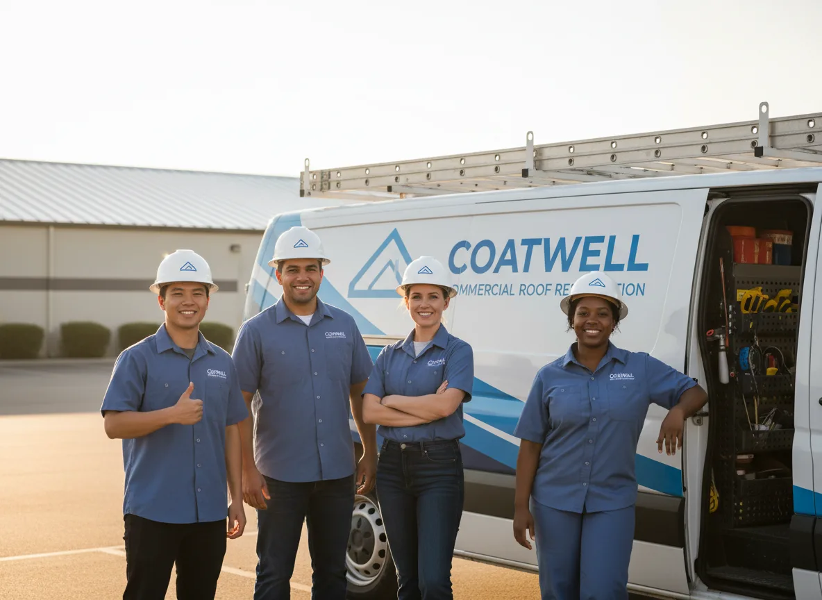 Commercial roof coating company in Kent, MN